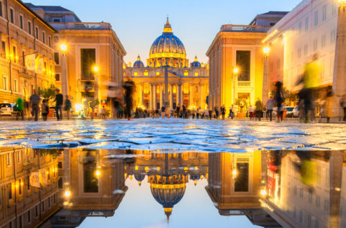 La basilique St Pierre de Rome