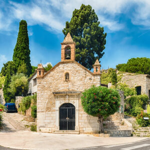 Eglise de l'arrière pays Niçois à St Paul de Vence