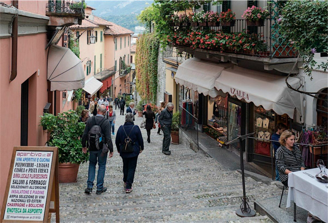 Ville de Bellagio, le centre